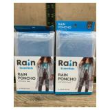 Rain Essentials Clear Rain Ponchos
