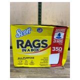 Scott Rags In A Box, 350 Count