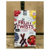 24 Fruit Twists, Strawberry Mango and Wildberry