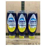 Three Dawn Platinum Dishwashing Liquid Containers