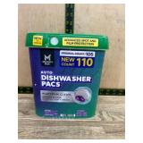 Container of Auto Dishwasher Pacs, 110 Count
