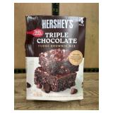 Hershey's Triple Chocolate Brownie Mix, 4-Pack