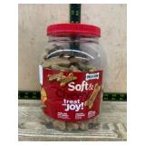 Milk-Bone Soft & Chewy Dog Treats, Plastic Jar