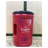 Folgers Classic Roast Coffee Container
