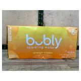 Bubly Sparkling Water Orange Cream 8-Pack
