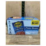 Case of 6 Bush's Pinto Beans Cans