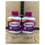 Twin Pack MiraLAX Powder Laxative, 34 Doses Each