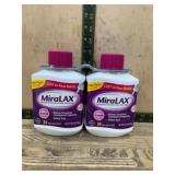 Twin Pack MiraLAX Powder Bottles