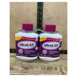 Twin Pack of MiraLAX Laxative Powder