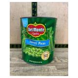 Del Monte Sweet Peas, 105 oz Can