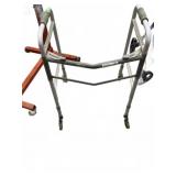 Aluminum Folding Walker With Wheels