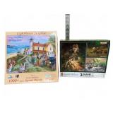 Two Boxed Jigsaw Puzzle Sets