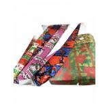 Gift Wrap Lot With Hello Kitty and Spiderman