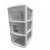 Sterilite 3-Drawer Plastic Storage Cart