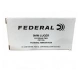 Federal 9mm Luger 115 Grain FMJ Box