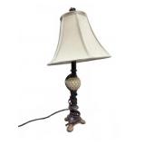 Decorative Table Lamp with Textured Base