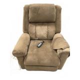 Brown Power Recliner Lift Chair with Remote