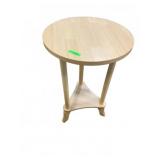 Light Wood Three-Leg Side Table