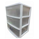 Sterilite 3-Drawer Plastic Storage Cart