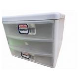 Sterilite ClearView 2-Drawer Organizer 11x10x