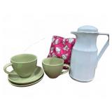 Ceramic Cup and Saucer Set with Hello Kitty P
