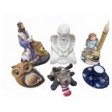 Figurines and Tealight Lot