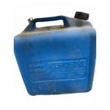 Blue Plastic Kerosine Fuel Can