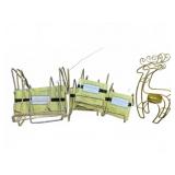 Wire Display Easels and Reindeer