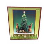 Woodland Candle Holder with Pillar Candle