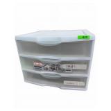 Sterilite ClearView 3-Drawer Organizer