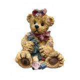 Decorative Bear Figurine with Gifts