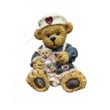 Boyds Bears Resin Figurine With Heart Accents