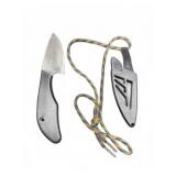 Fixed Blade Neck Knife with Sheath