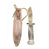 Marbles Gladstone Fixed Blade Knife with She