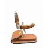 Moki Japan Folding Knife with Sheath
