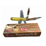Case XX Yellow Trapper Pocket Knife 3220 CV