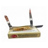Case XX 6318 CV Amber Bone Stockman Knife