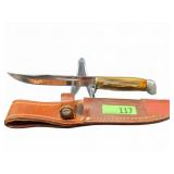 Case Fixed Blade Knife with Sheath