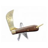 Camillus Folding Hawkbill Knife USA