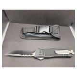 Trenchtek OTF Knife with Nylon Sheath