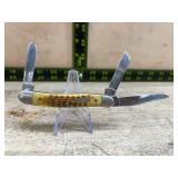 CASE 6318 SS Three-Blade Pocket Knife