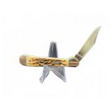 Case XX USA Stag Handle Folding Knife