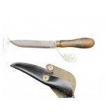 Rebell Cone Boot Knife with Sheath