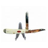 Case XX USA 6207 SS White Bone Pocket Knife