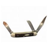 1978 Case XX USA 6347 HP Three-Blade Pocket Knife