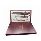 Winchester Knife Set in Wood Case