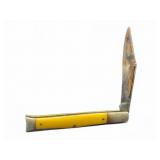 Bï¿½ker 9693 Yellow Handle Folding Knife