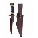 Impact Custom Knives Bowie Knife with Sheath