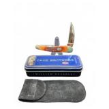 Case Brothers 6355WH Pocket Knife with Tin