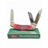 Case XX Cranberry Sowbelly Knife Silver